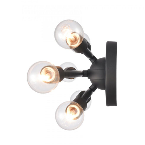 Elk Xavier 19.75 Inch Wide 6 Light Vanity Light in Matte Black Model: EC89265/6