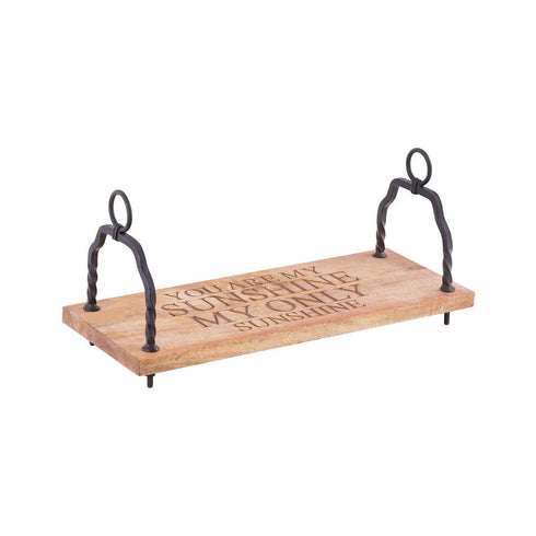 Elk You are My Sunshine ORNAMENTAL ACCESSORY in Natural Finish Model: SWING004
