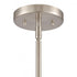 Elk Zayne 12 Inch Wide 1 Light Pendant in Brushed Nickel Model: EC89735/1