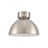 Elk Zayne 12 Inch Wide 1 Light Semi Flush in Brushed Nickel Model: EC89734/1