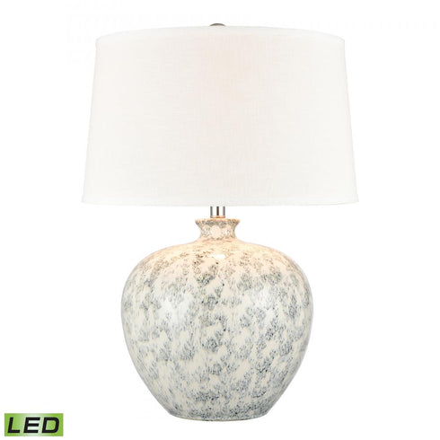 Elk Zoe 28 Inch High 1 Light Table Lamp in Light Green Includes LED Bulb Model: H0019-8068-LED