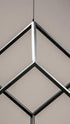 ET2 4 Square Single Pendant in Polished Chrome Finish Model: E30582-PC