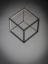 ET2 4 Square Single Pendant Model: E30582-BK