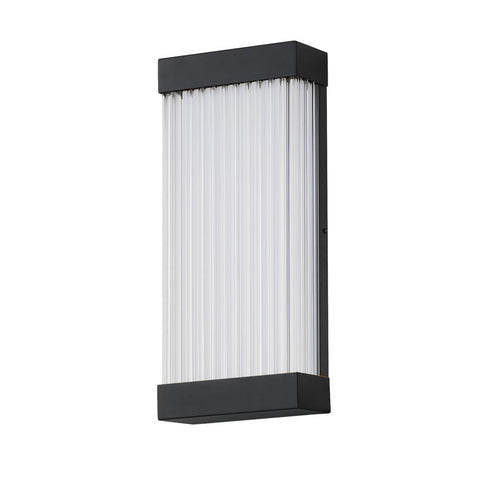 ET2 Acropolis Outdoor Wall Mount in Black Finish Model: E30232-122BK