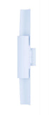 ET2 Alumilux Runway Outdoor Wall Mount in White Finish Model: E41526-WT