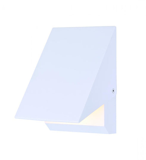 ET2 Alumilux Tilt Outdoor Wall Mount in White Finish Model: E41333-WT