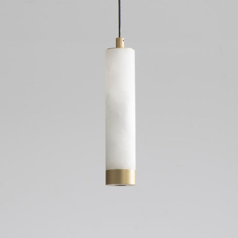 ET2 Aragon Mini Pendant in White Alabaster / Gold Finish Model: E11202-WAGLD