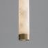 ET2 Aragon Mini Pendant in White Alabaster / Gold Finish Model: E11202-WAGLD