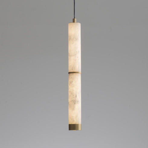 ET2 Aragon Mini Pendant in White Alabaster / Gold Finish Model: E11204-WAGLD