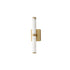 ET2 Aragon Wall Sconce in White Alabaster / Gold Finish Model: E11201-WAGLD