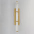 ET2 Aragon Wall Sconce in White Alabaster / Gold Finish Model: E11203-WAGLD