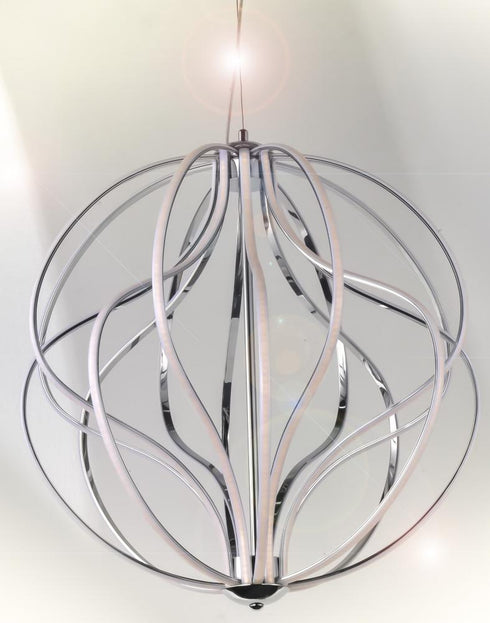 ET2 Aura Single Pendant in Polished Chrome Finish Model: E21176-PC