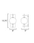 ET2 Axle Wall Sconce Model: E11041-24GLD