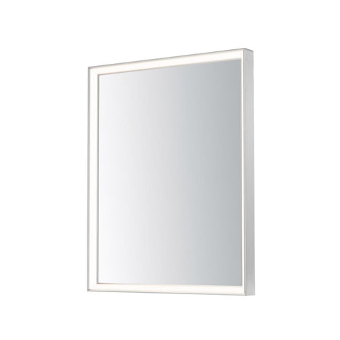 ET2 Bevel LED Mirror in Brushed Black Finish Model: E42061-BBK