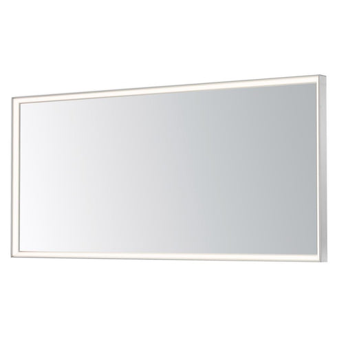 ET2 Bevel LED Mirror in Brushed Black Finish Model: E42064-BBK