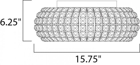 ET2 Bijou Flush Mount Model: E21801-20PC