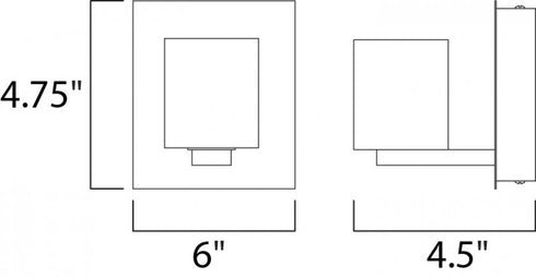 ET2 Blocs LED Bath Vanity Model: E32031-18PC