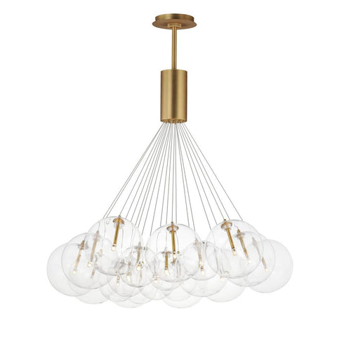 ET2 Burst Multi Light Pendant in Black Finish Model: E25088-142BK