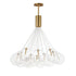 ET2 Burst Multi Light Pendant in Black Finish Model: E25088-142BK