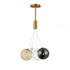 ET2 Burst Multi Light Pendant in Gold Finish Model: E25084-142GLD