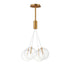 ET2 Burst Multi Light Pendant in Gold Finish Model: E25084-142GLD
