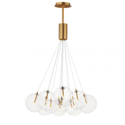 ET2 Burst Multi Light Pendant in Gold Finish Model: E25089-142GLD