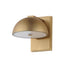 ET2 Cauldron Outdoor Wall Mount in Gold Finish Model: E30245-GLD
