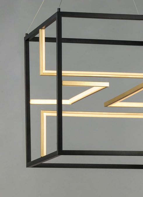ET2 Chamber Single Pendant Model: E21226-BKGLD