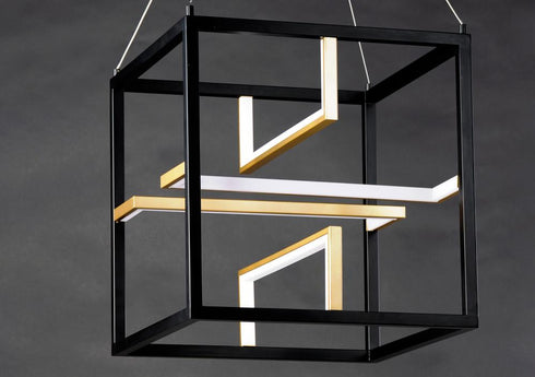 ET2 Chamber Single Pendant Model: E21226-BKGLD
