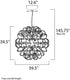ET2 Chaos Entry Foyer Pendant Model: E21413-PC