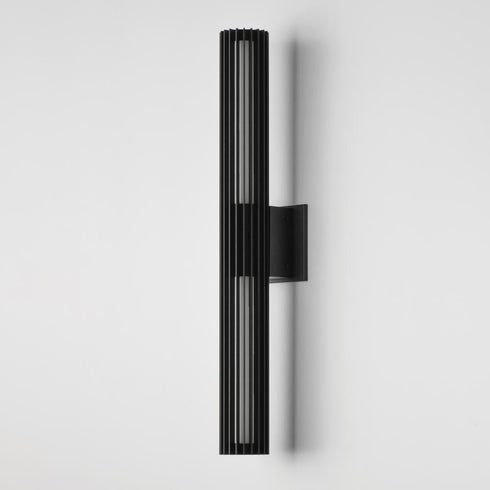 ET2 Citadel Outdoor Wall Mount in Black Finish Model: E30318-BK