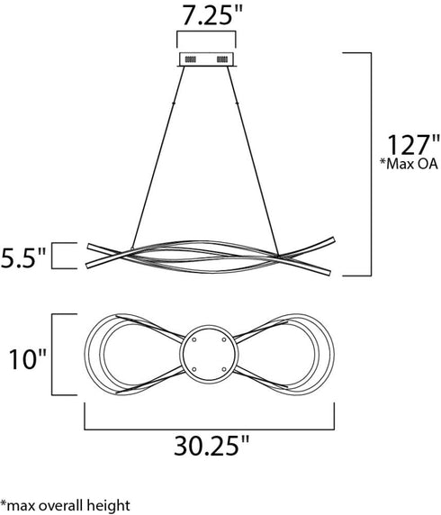 ET2 Coaster Single Pendant Model: E24136-PC