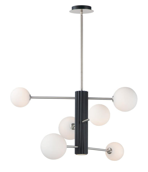 ET2 Cog Multi Light Pendant Model: E24064-92BKSN
