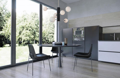 ET2 Cog Multi Light Pendant Model: E24064-92BKSN