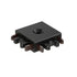 ET2 Continuum - Track Continuum Track LED Track Connecting Cord in Black Finish Model: ETMSC90-2WALL-BK