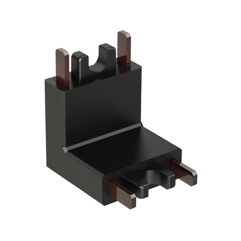 ET2 Continuum - Track Continuum Track LED Track Connecting Cord in Black Finish Model: ETMSC90-2WALL-BK