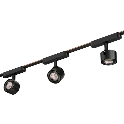 ET2 Continuum - Track Continuum Track Track Light in Black Finish Model: ETL21211-BK