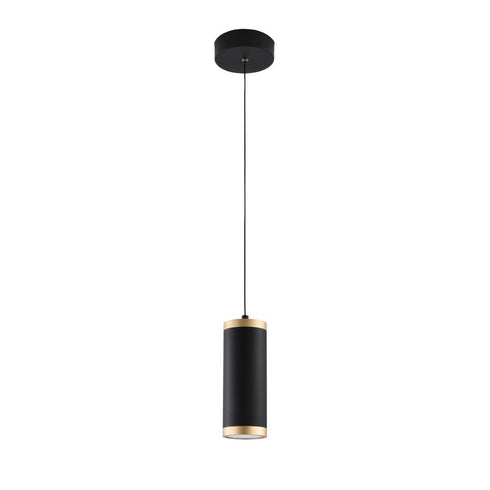 ET2 Cuff Single Pendant in Black / Gold Finish Model: E22941-BKGLD