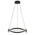 ET2 Curvo Ring Pendant in Black Finish Model: E22922-BK