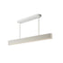ET2 Delphi Linear Pendant in Chaulk White Finish Model: E25176-CHK