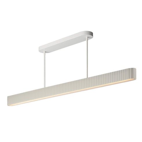 ET2 Delphi Linear Pendant in Chaulk White Finish Model: E25178-CHK
