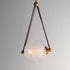 ET2 Dispatch Single Pendant in Natural Aged Brass Finish Model: E24088-90NAB