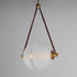 ET2 Dispatch Single Pendant in Natural Aged Brass Finish Model: E24089-90NAB