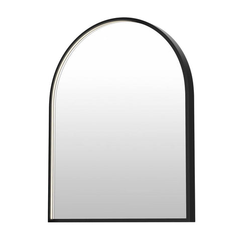 ET2 Elisse LED Mirror in Black Finish Model: E42070-BK