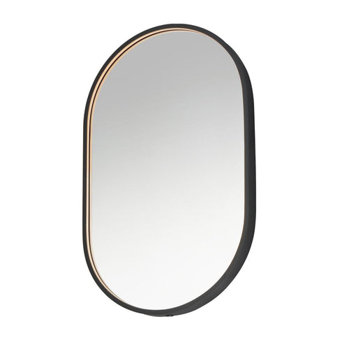 ET2 Elisse LED Mirror in Black Finish Model: E42071-BK