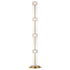 ET2 Elysian Floor Lamp in Natural Aged Brass Finish Model: E11088-124NAB