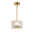ET2 Elysian Single Pendant in Natural Aged Brass Finish Model: E11081-124NAB