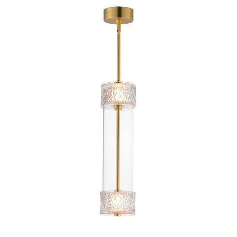 ET2 Elysian Single Pendant in Natural Aged Brass Finish Model: E11082-124NAB
