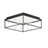 ET2 Entanglement Flush Mount in Black Finish Model: E21250-20BK