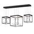 ET2 Entanglement Linear Pendant in Black Finish Model: E21253-20BK